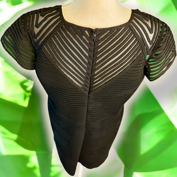 Calvin Klein ‘Plus Size Illusion Banded Sheath Dress’ in Black Size 16W - Picture 12 of 16